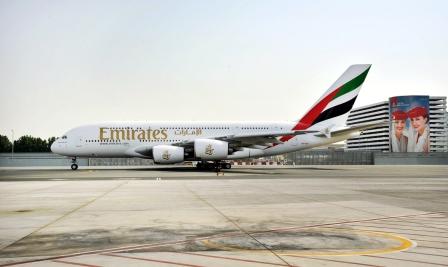 Emiratesten Dünyanın En Kısa A380 Uçuşu