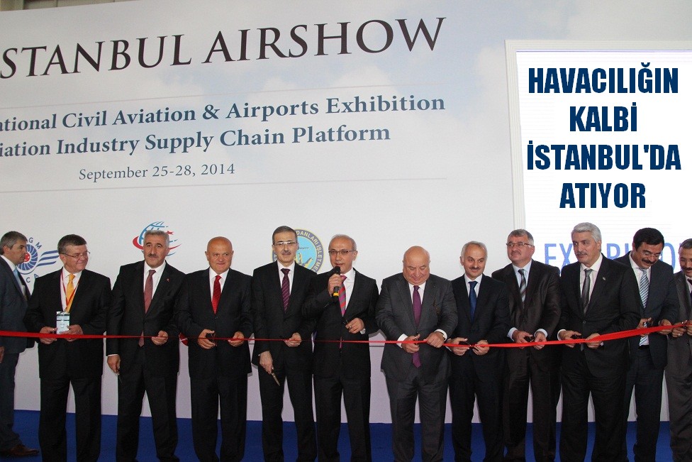 İstanbul Airshow 2014 Atatürk Havalimanında Açıldı