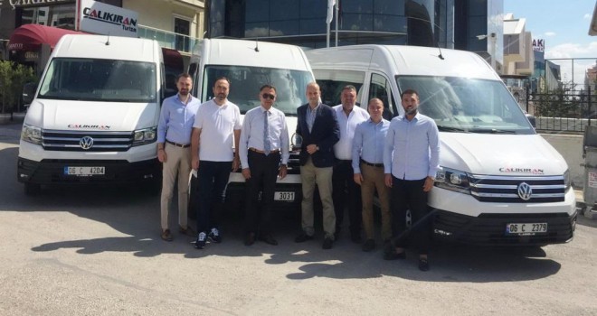 Çalıkıran Turizm Araç Filosunu Yeni Volkswagen Crafter İle Güçlendirdi