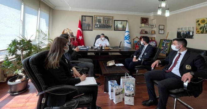 Başkan Ovacık'a Ziyaret