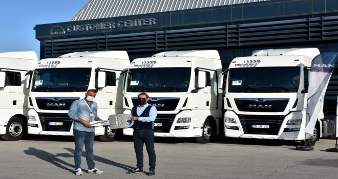 Ünal Nakliyat'a 5 Adet Yeni MAN Çekici