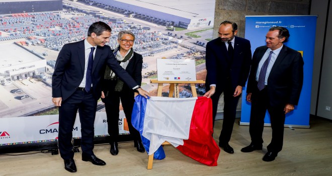 Fransa Başbakanı Edouard Philippe CEVA Lojistik’in Marsilya’daki Yeni Merkezinin Açılışını Gerçekleştirdi