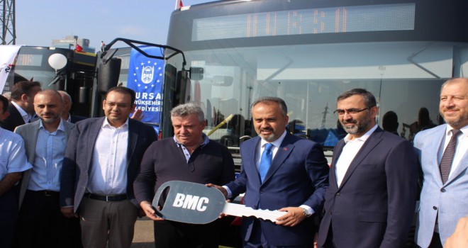 FSM Demirbaş Bursa'yı Otobüsleri İle Donatıyor