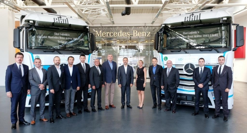 EKOL, FİLOSUNU MERCEDES-BENZ ACTROS ÇEKİCİLERLE GÜÇLENDİRİYOR