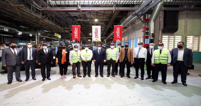 Sanayi ve Teknoloji Bakanı Mustafa Varank PETLAS Fabrikasını Ziyaret Etti