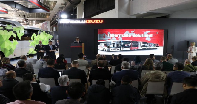 Anadolu Isuzu Busworld Brüksel’de Geleceğin Çevreci Araçlarını Sergiledi