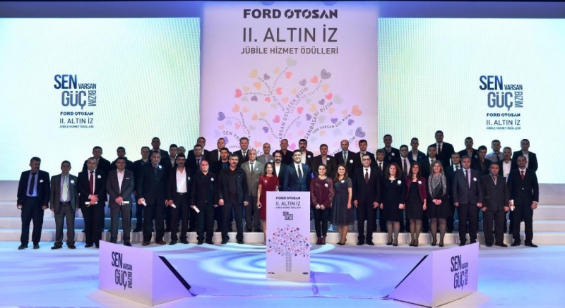 FORD OTOSAN, \"ALTIN İZ\" BIRAKAN ÇALIŞANLARINI ÖDÜLLENDİRDİ