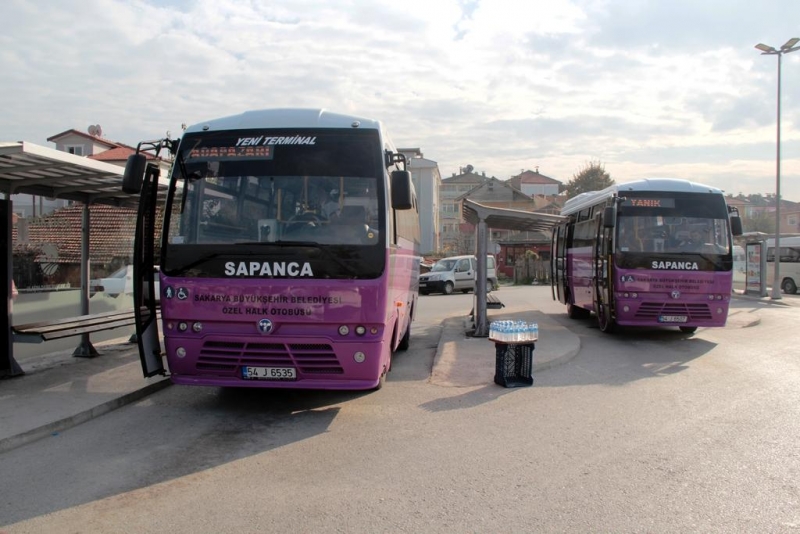 HALK OTOBÜSLERİNE J PLAKA