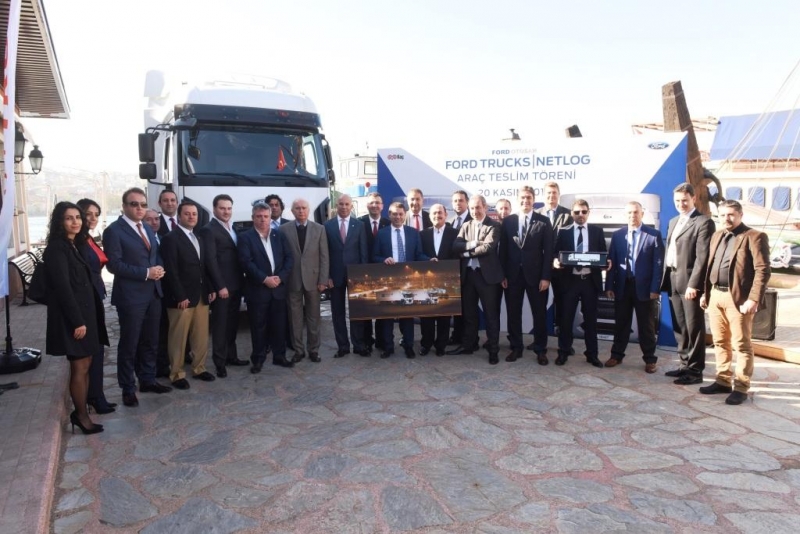 NETLOG LOJİSTİK FİLOSUNU 250 ADET FORD TRUCKS ÇEKİCİ İLE GÜÇLENDİRDİ