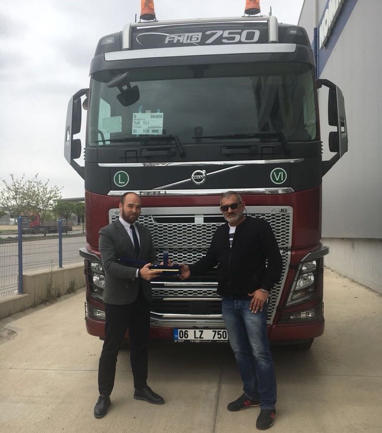  SNH İNŞAAT’A VOLVO TRUCKS FH 750 6X4 TESLİMATI 