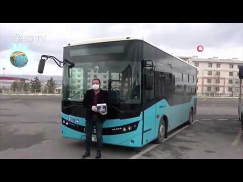 Sivas'ta Halk otobüs şoförünü mutlu eden davranış