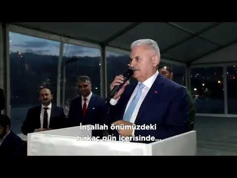 Binali Yıldırım İstanbul Halk Ulaşım AŞ’nin iftarına katıldı