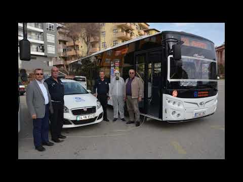 Özel Halk otobüsleri tüm Türkiye genelinde dezenfekte ediliyor